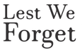 Lest we forget