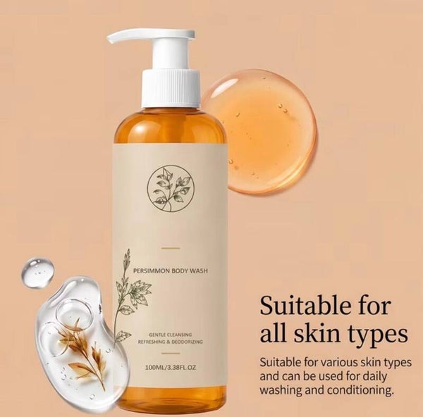 Skin lightening body wash