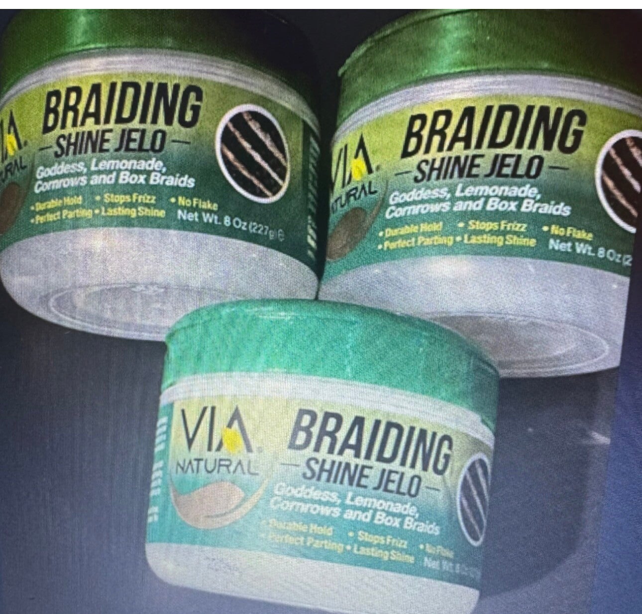 braiding shine gel