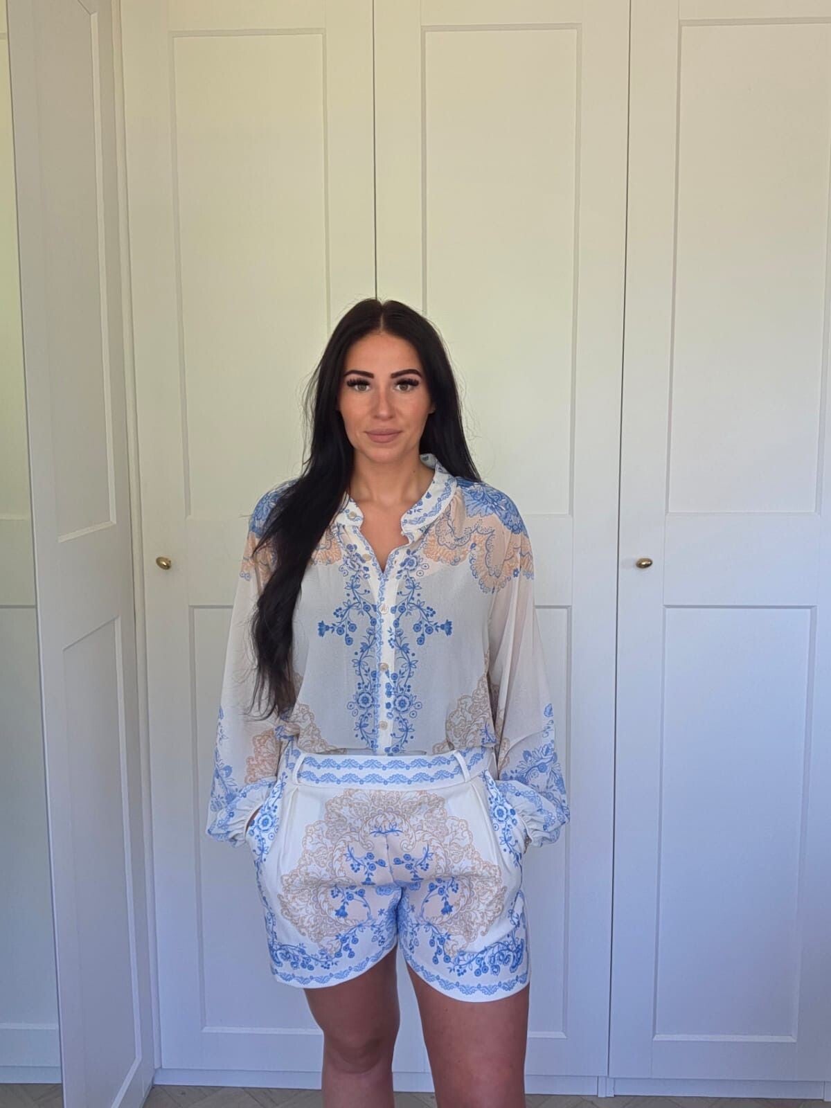 2 delige blue belle set