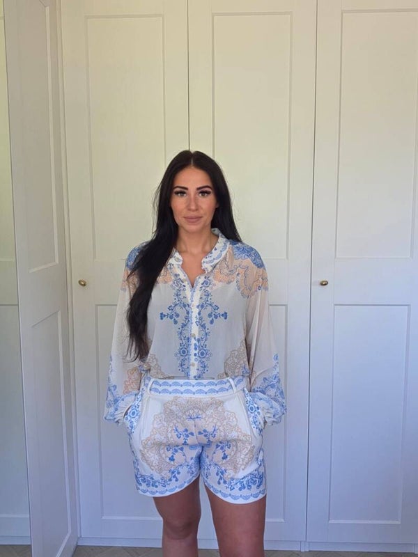 2 delige blue belle set