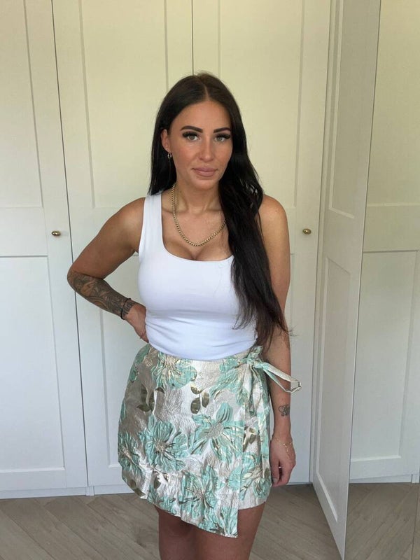 Jacquard skort