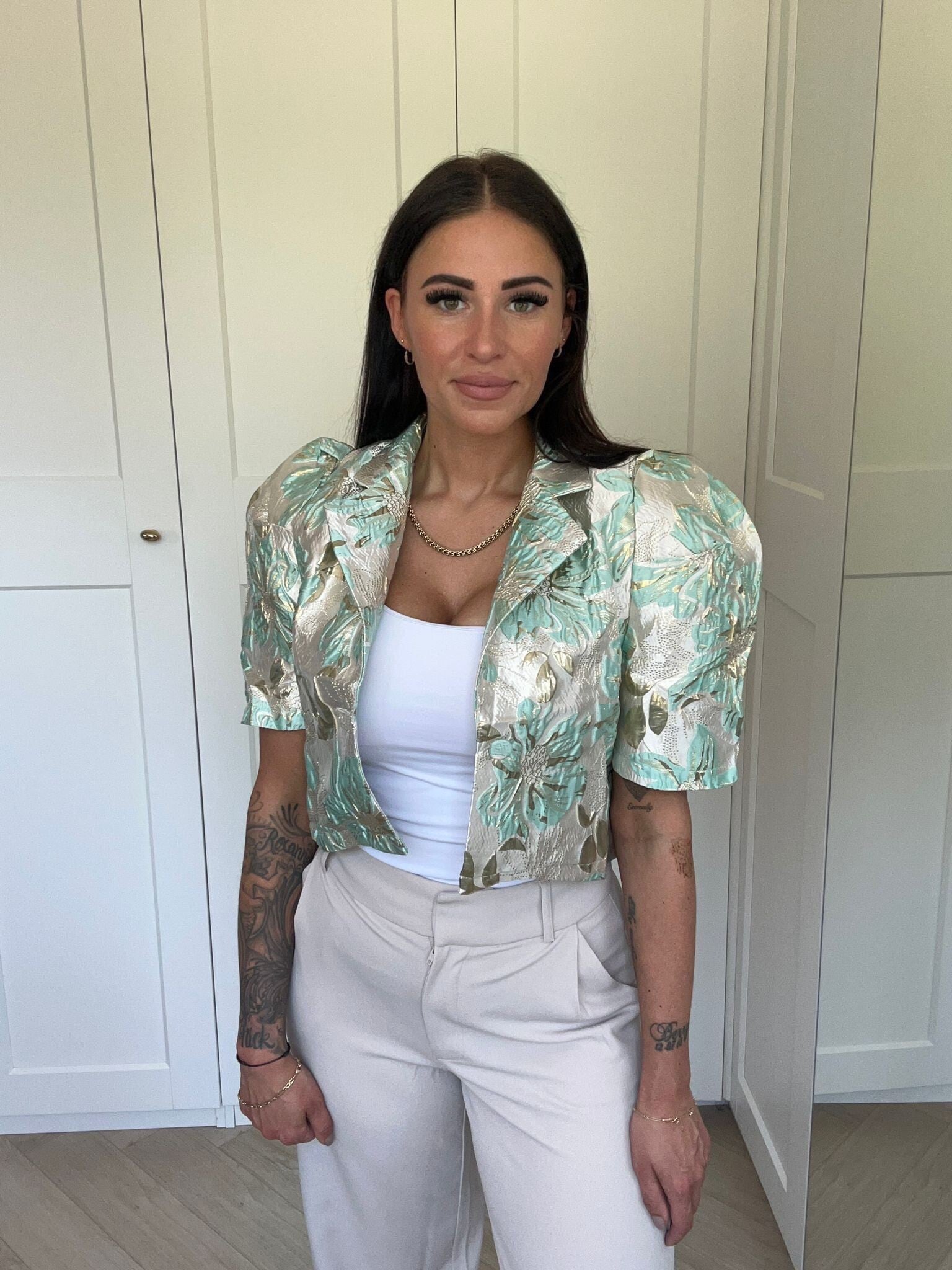 Jacquard blazer