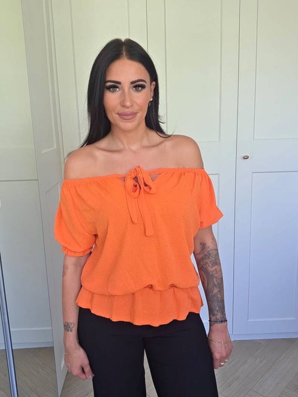 Sunset glow top