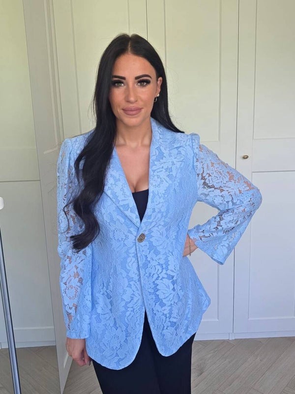 Lace Elegance blazer