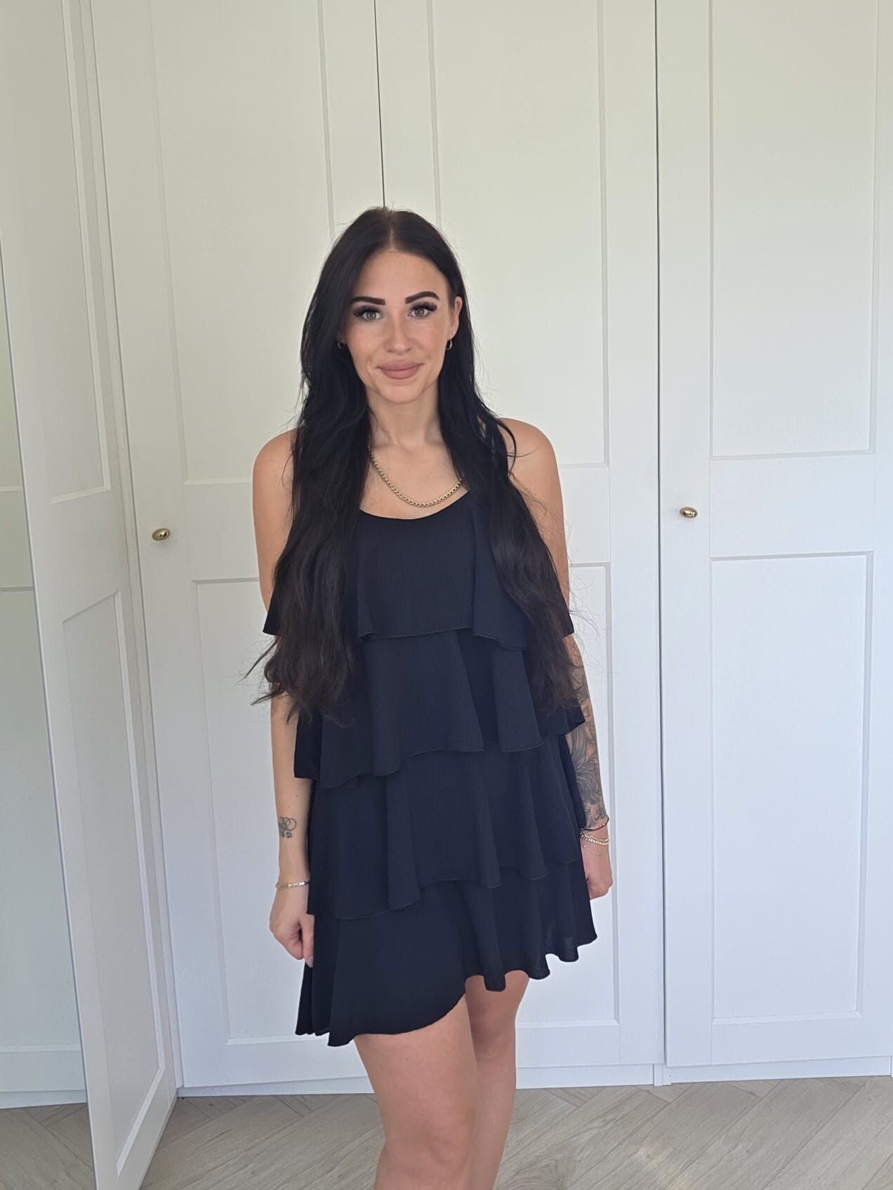 Mila ruffle dress