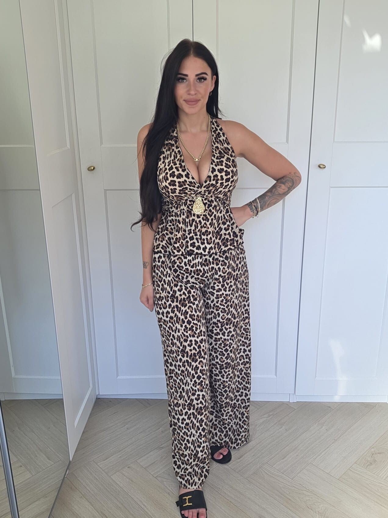 Savannah leopard set