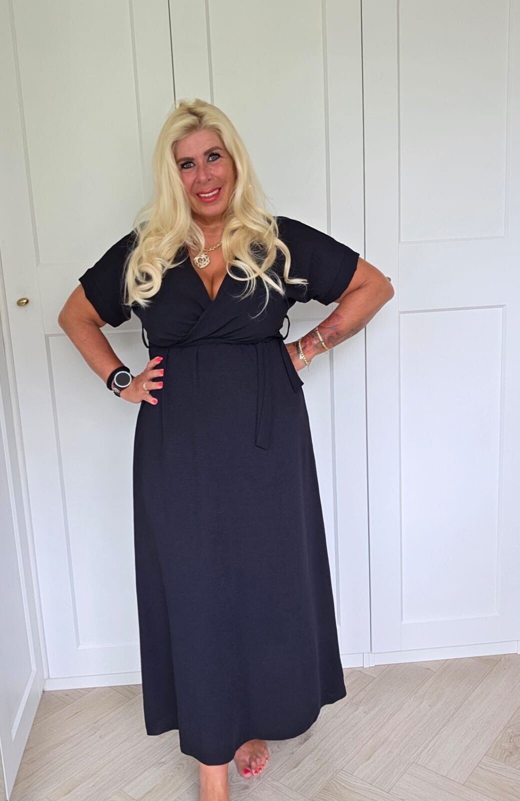 Isabella maxi dress