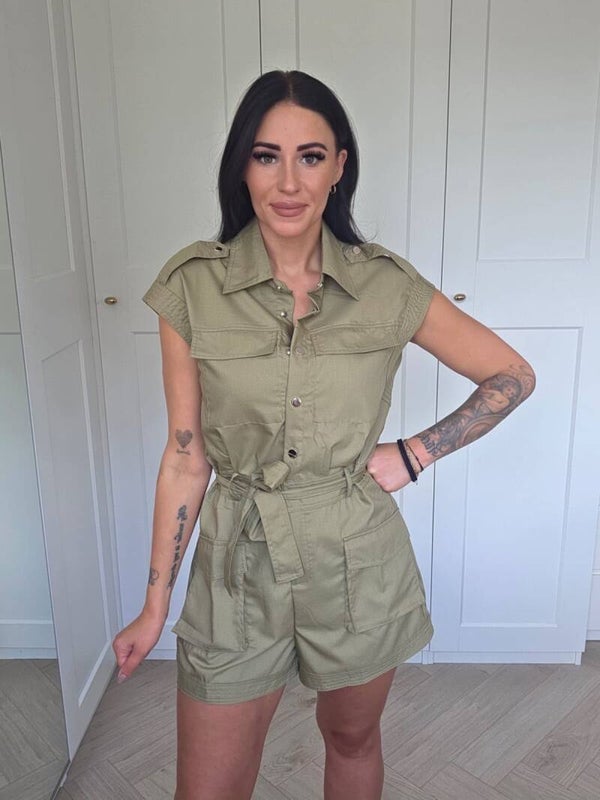 Safari playsuit