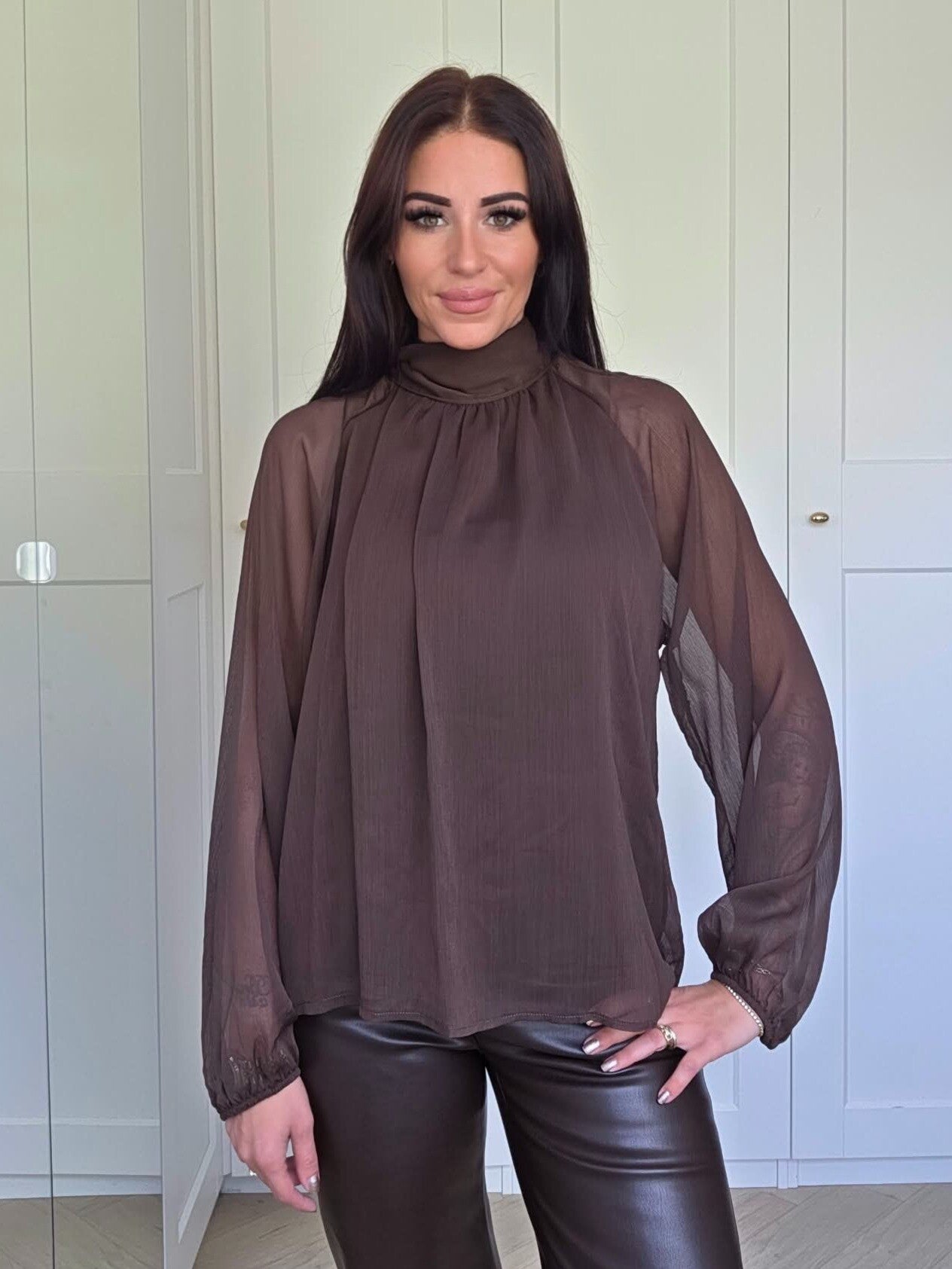 Mila chiffon blouse