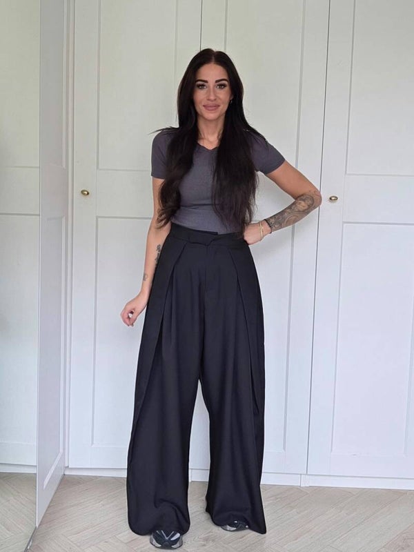 Mila wide leg pantalon