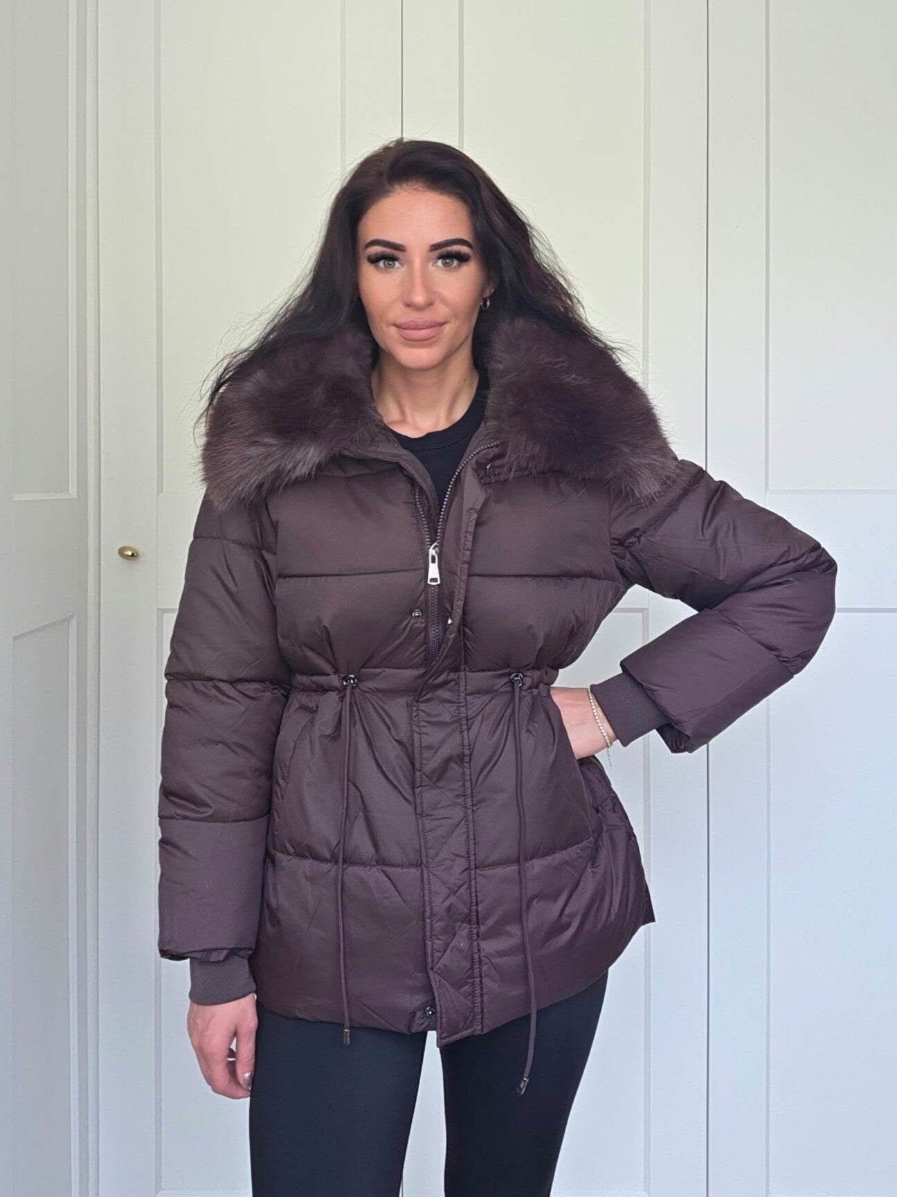 Luxury puffer jacket