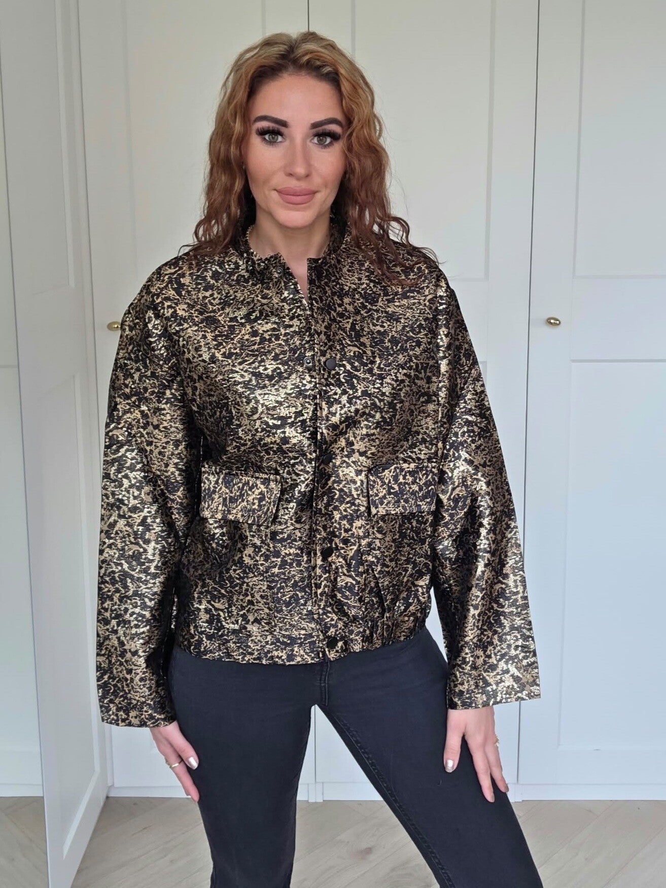 Golden glow jacket