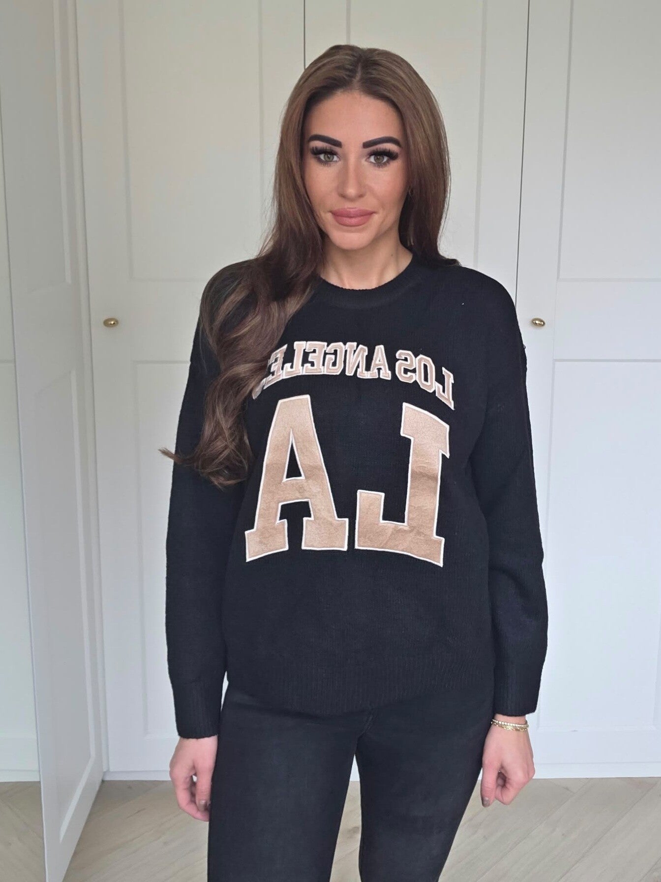 LA college sweater