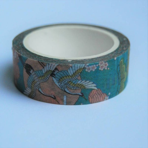 washi tape kraanvogels traditioneel