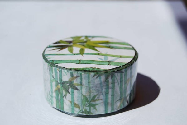 washi tape bamboe