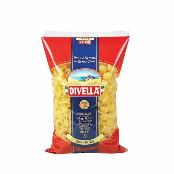 Divella pasta di semola gnocchi n.45 500 gr