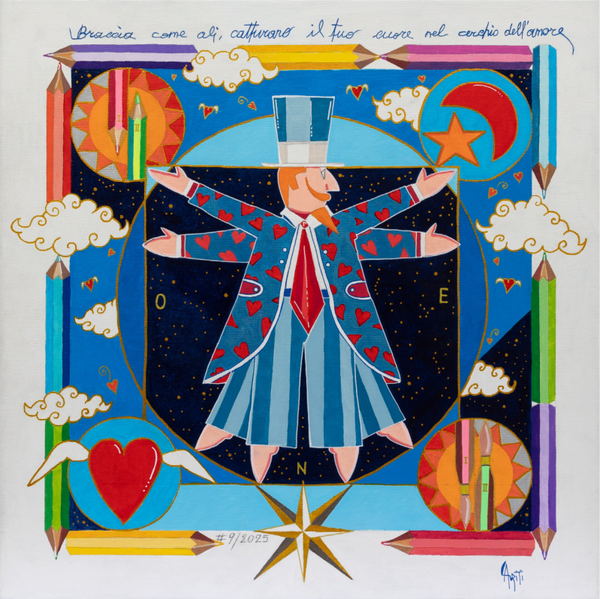 Braccia come ali nel cerchio dell’amore…