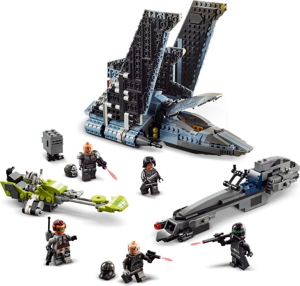 BOX 1.34 LEGO The Bad Batch aanvalsshuttle (Star Wars)