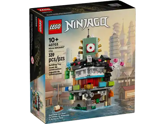 > Micro Ninjago City - Compleet (4 sets)