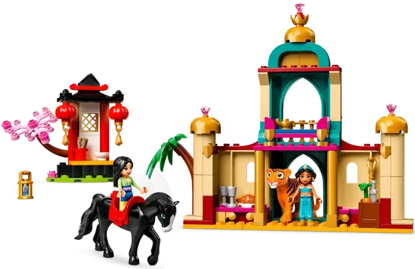 43208 Jasmines en Mulans avontuur (Disney)