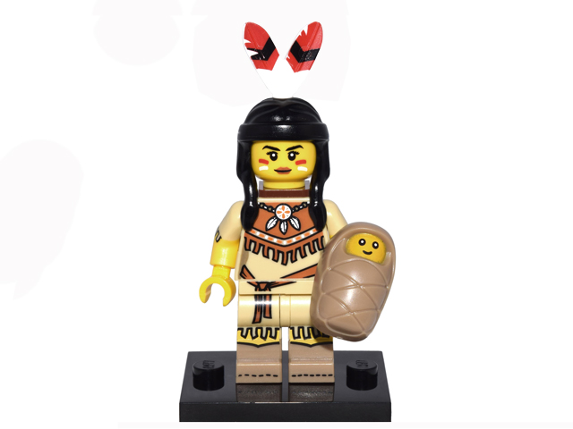 71011 Minifigures Serie 15 - Tribal Woman (col15-5)