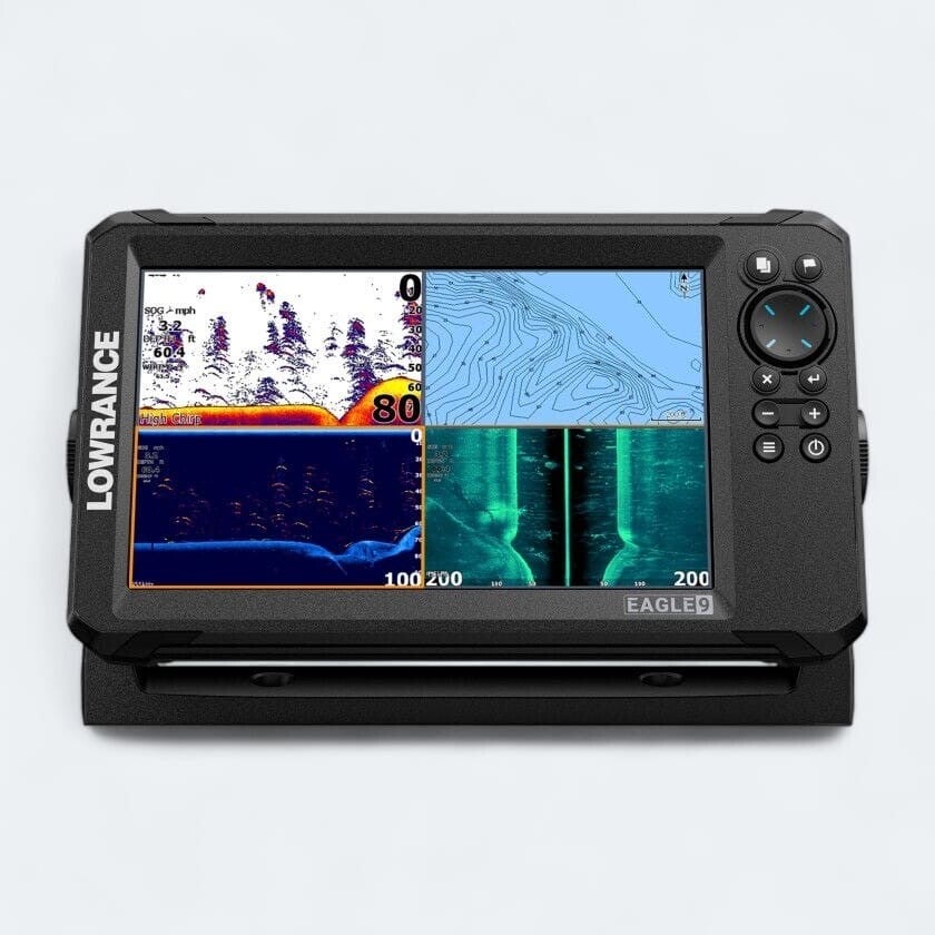 Lowrance Eagle 9 tripleshot Row + tripleshot Transducer