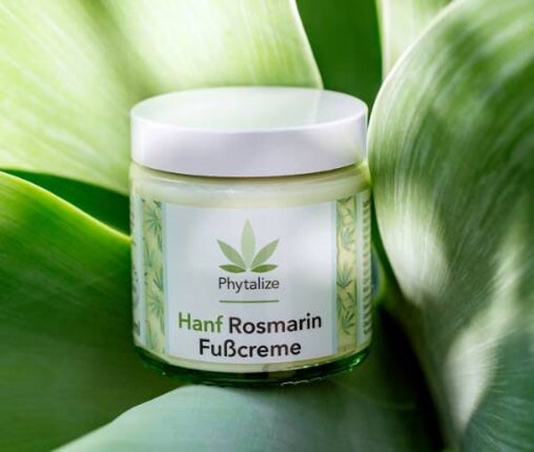 Hennep voetencreme rozemarijn