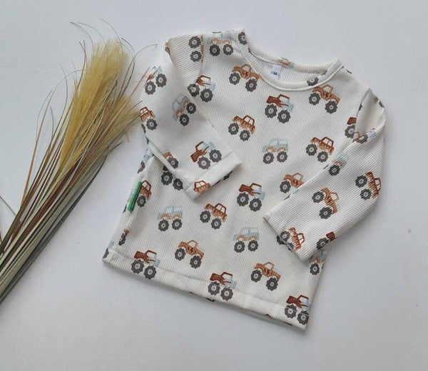 Longsleeve ribbel