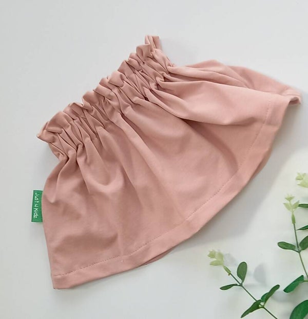 Paperbagrokje roze maat 62