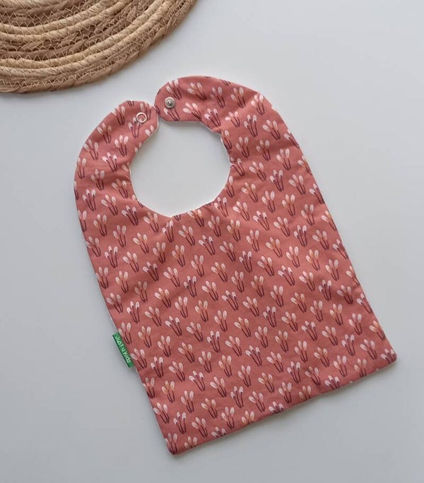 Peuterslab 'bloemen roze'