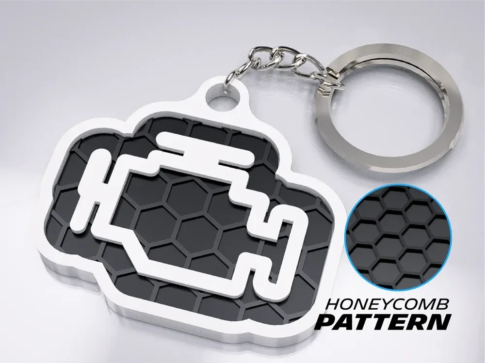 sleutelhanger Check engine