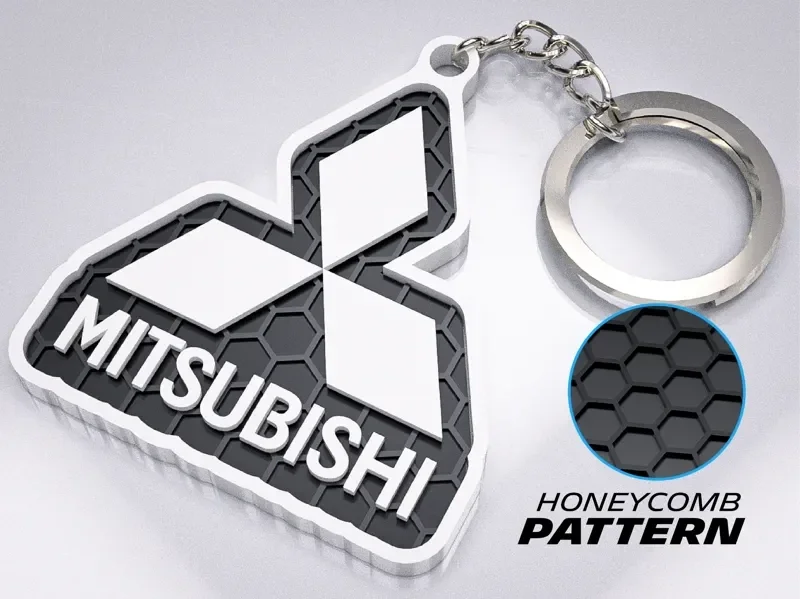 sleutelhanger Mitsubishi 1