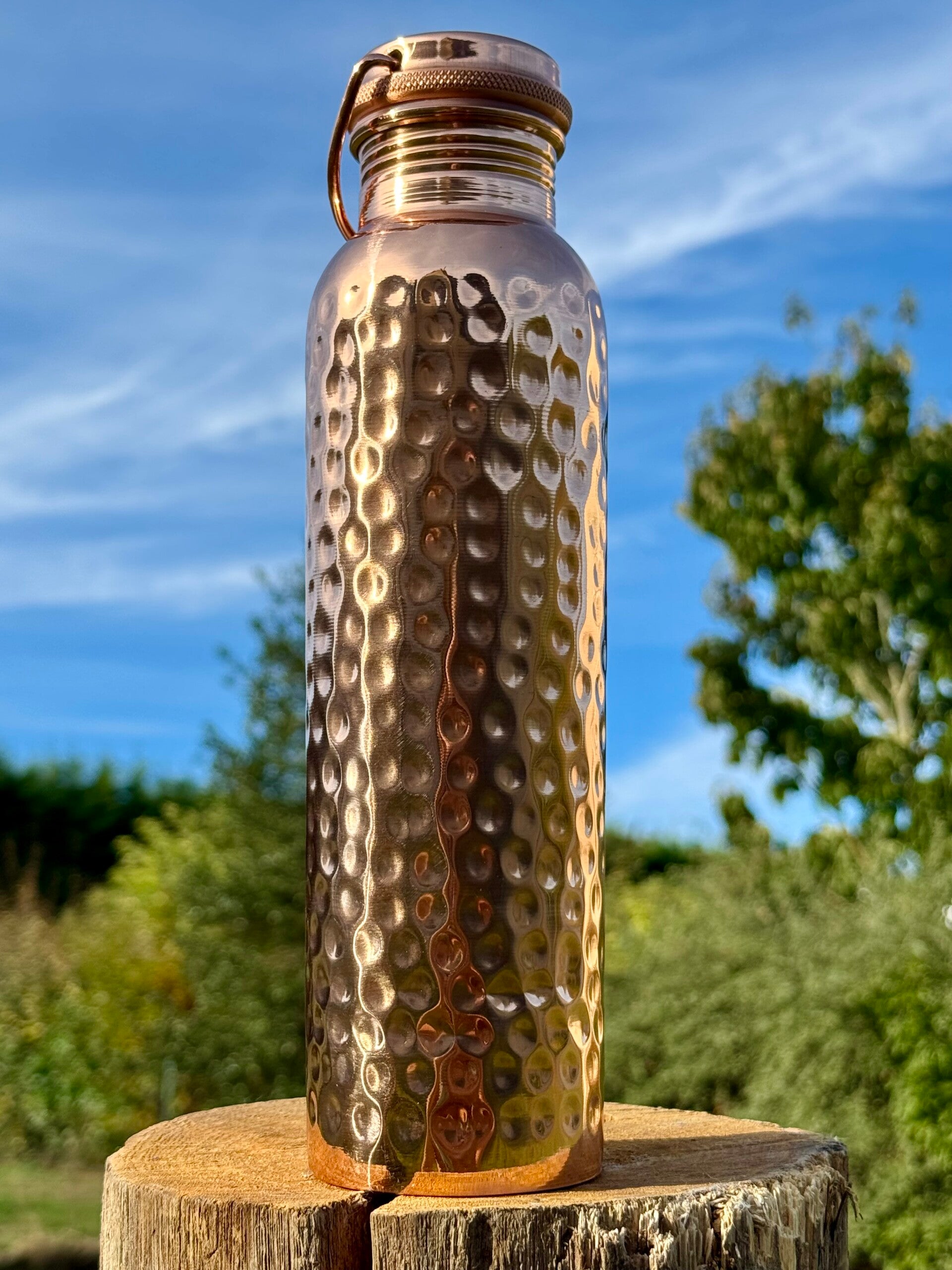 Gourde en cuivre pur