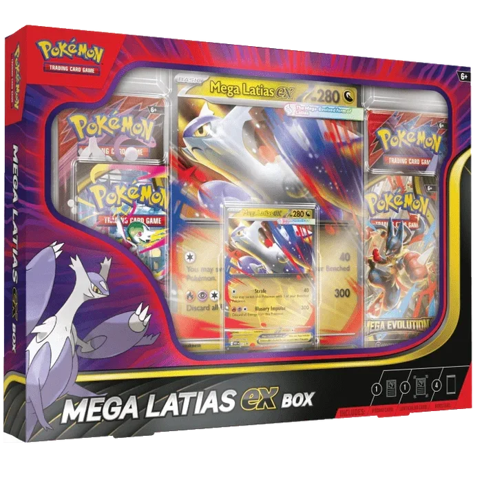 mega latias ex box