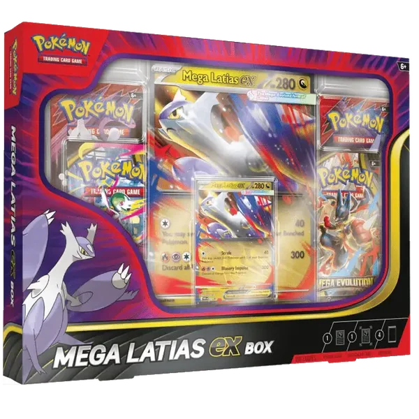 mega latias ex box