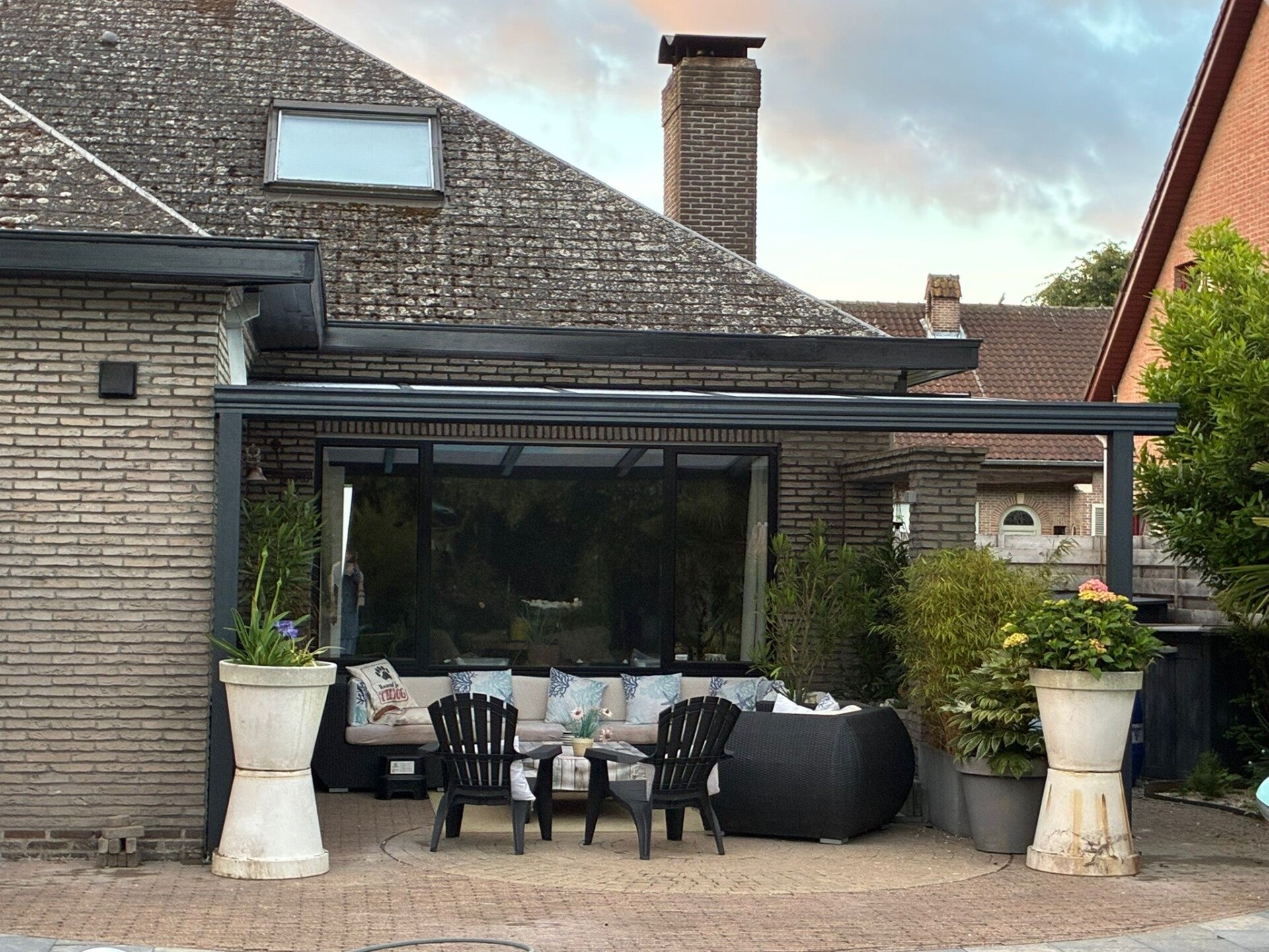 Plaatsing van afdak/ pergola 