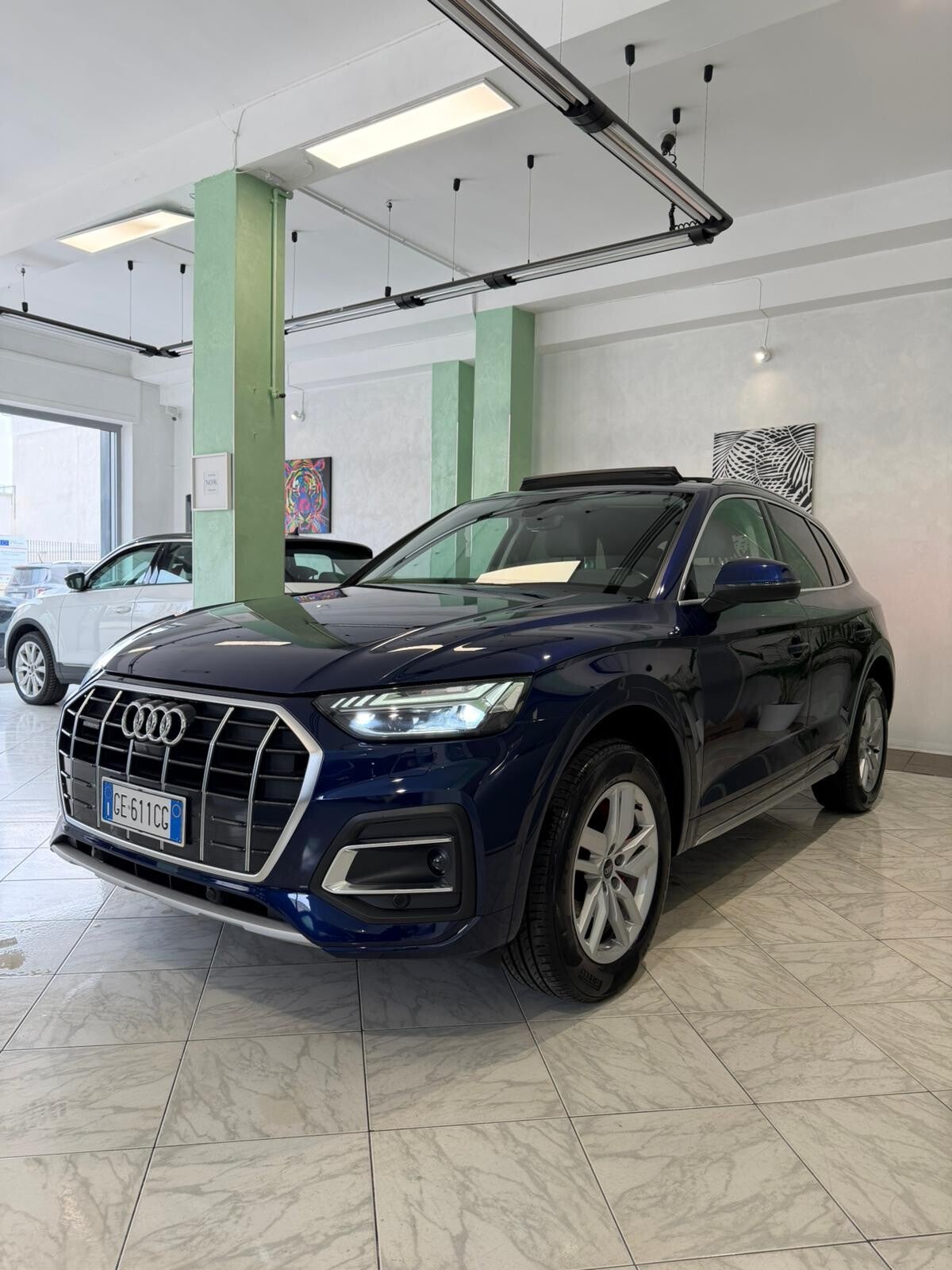 AUDI Q5 TETTO/PELLE/360 FULL ANNO 2021