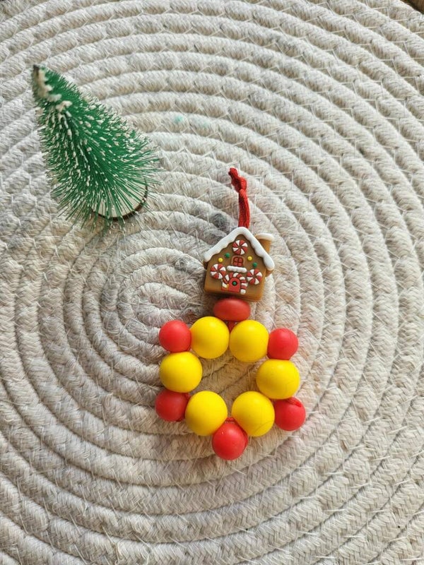 Siliconen Kralenhanger – huisje