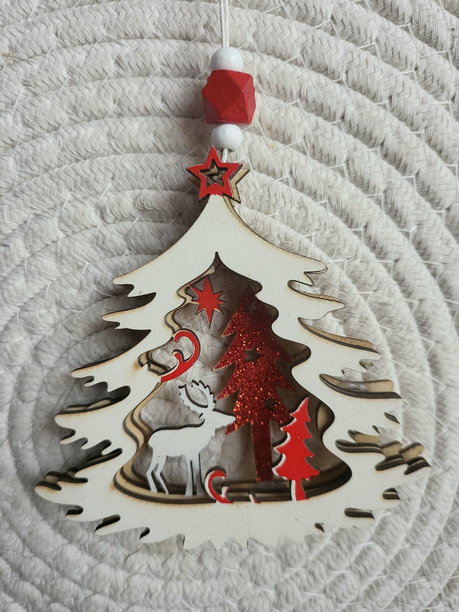 kersthanger – kerstboom (3D)