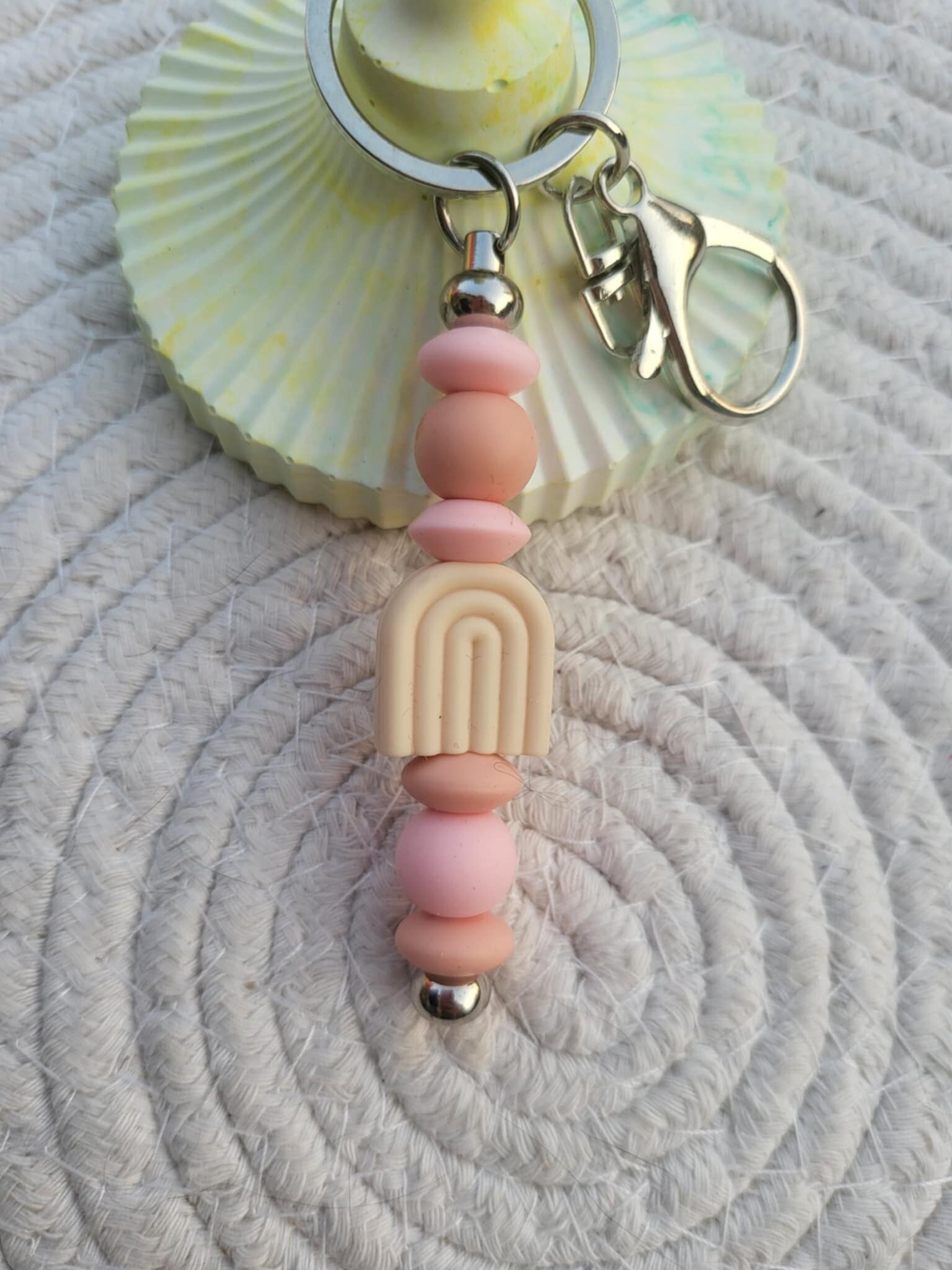 staafsleutelhanger - regenboog