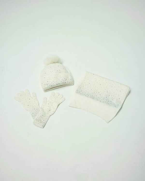 SET HAT SCARF GLOVES 4591