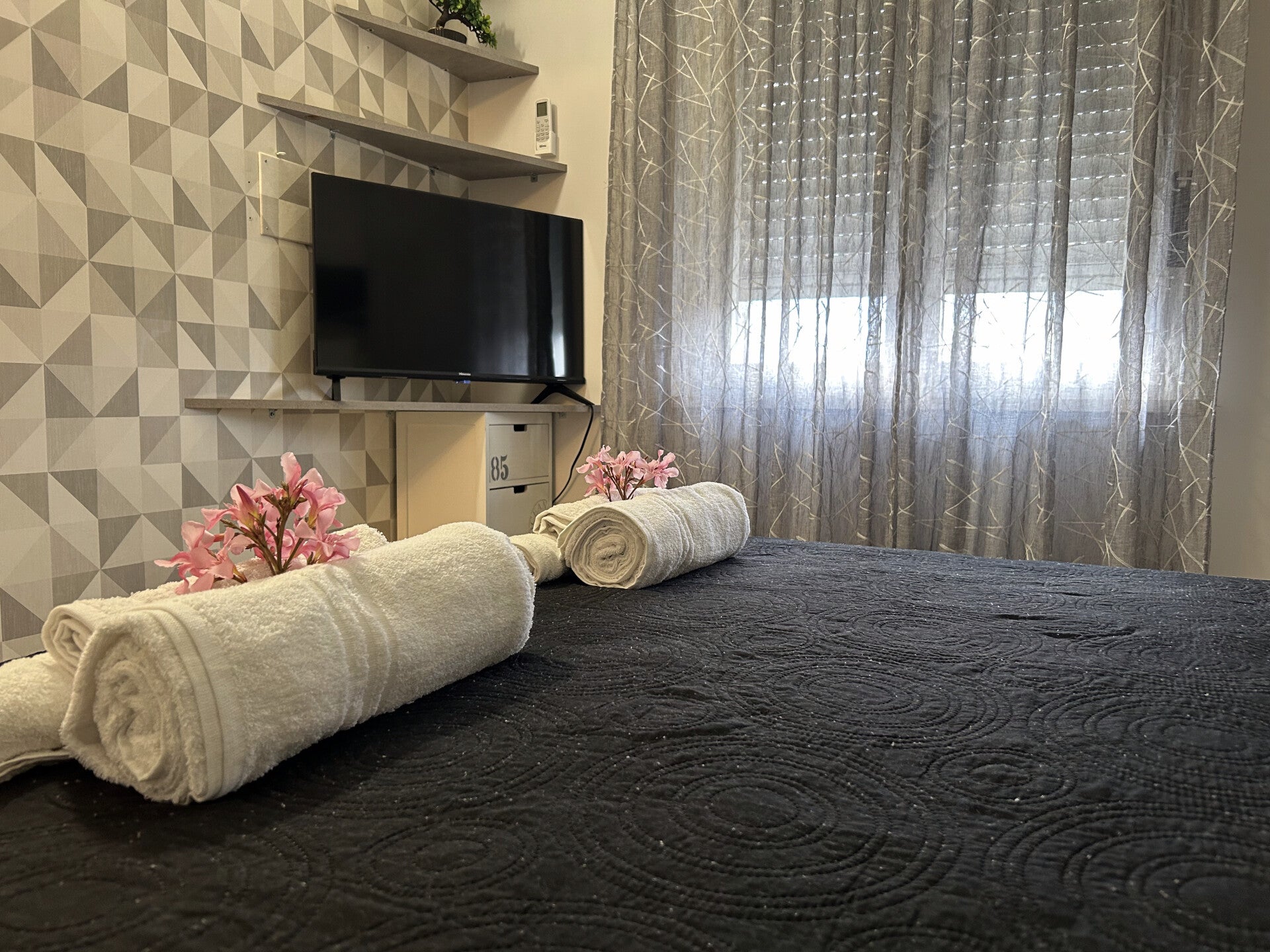 Smart TV camera matrimoniale casa vacanze Mare vicino Roma nel Lazio