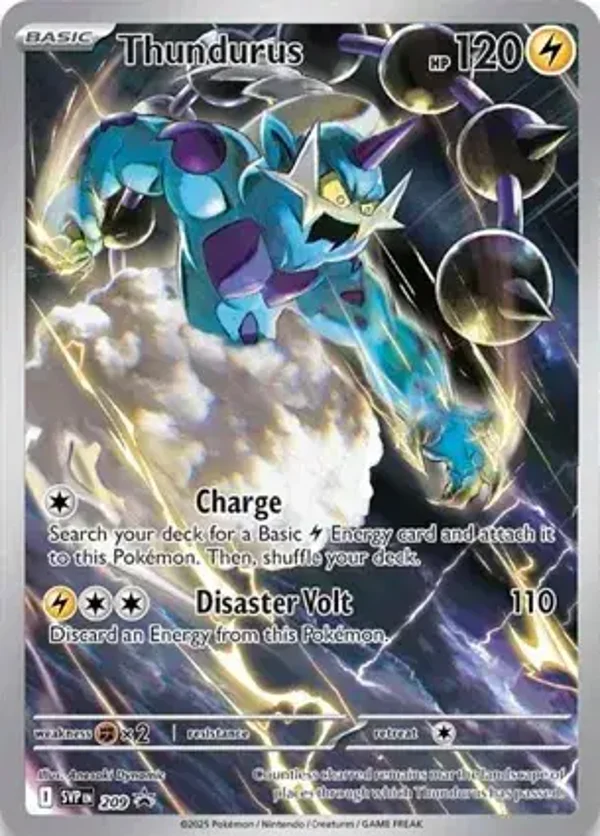 Thundurus 209 Promo Sealed (LIVE)
