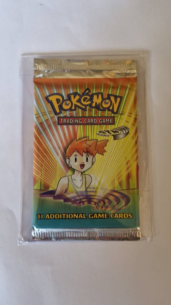 Pokemon Gym Heroes Booster WOTC (LIVE)