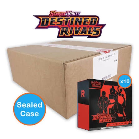 Pokémon TCG Scarlet & Violet Destined Rivals Elite Trainer Box Case