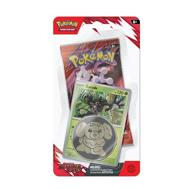 Pokémon Destined Rivals Zarude 1-Pack Blister