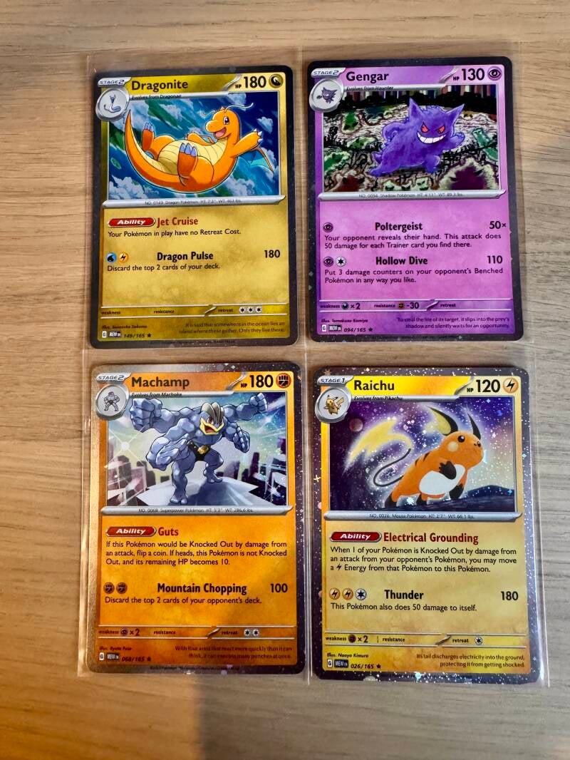 Sam’s Club cosmic holo set (4 stuks) (LIVE)