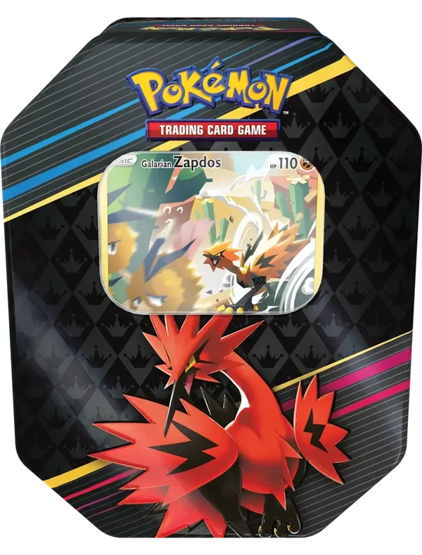 Crown Zenith Zapdos tin (LIVE)