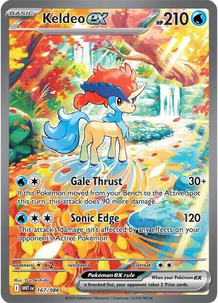 Keldeo EX 167/086